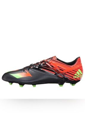 adidas Messi 15.1 Black Solar Red Size 6 Soccer Cleats